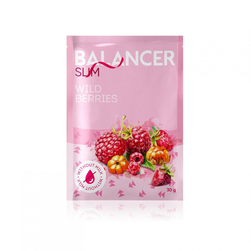Коктейль BALANCER SLIM со вкусом &laquo;Лесные ягоды&raquo;, 5 саше