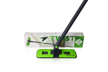 Швабра с отжимом Green Fiber TWIST